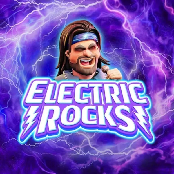 Official Slots logo: Electric Rocks by Inspired Gaming at BalooBet Casino