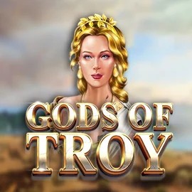 Slots logo of Gods of Troy from Red Tiger Gaming at BalooBet Casino