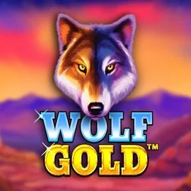 Official Slots logo: Wolf Gold by Pragmatic Play at BalooBet Casino